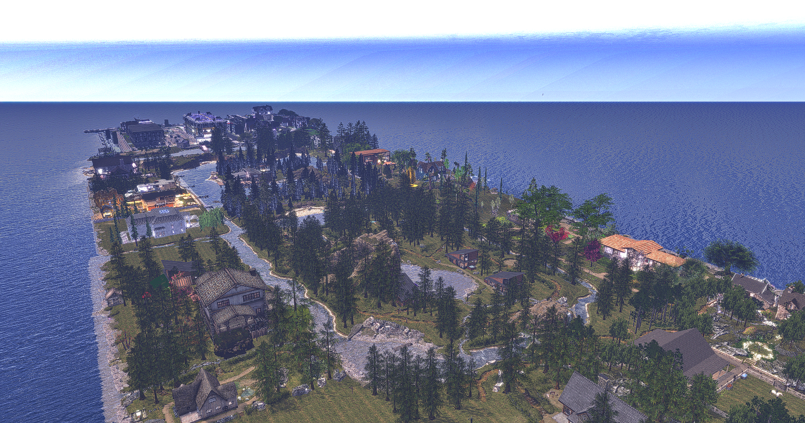 Panoramic view of Adelara Estate